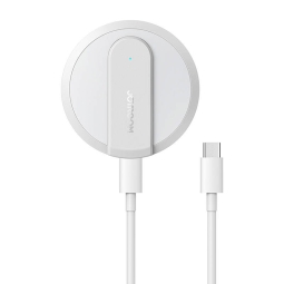 Wireless charger, up to 15W, Magsafe, 1m USB-C cable: Joyroom A28 - White