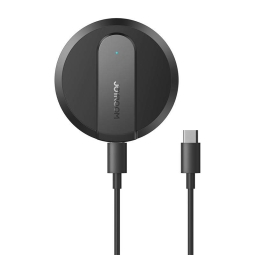 Wireless charger, up to 15W, Magsafe, 1m USB-C cable: Joyroom A28 - Black