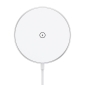 Wireless charger, up to 15W, Magsafe, 1m USB-C cable: Choetech T580F-101 - White