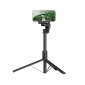 Gimbal stabilizer (2-Axis), Selfie stick, tripod, up to 155cm, Bluetooth: WiWU Se009 - Black