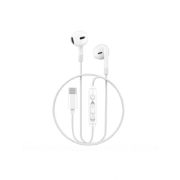 Earphones USB-C plug: WiWU Eb314 - White