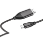 Cable: 1.8m, USB-C, male - HDMI, 4K, 3840x2160, male, PREMIUM
