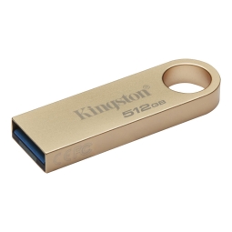 512GB флешка Kingston SE9 G3, USB 3.2, до W100/R220 МБайт/с - Золотистый