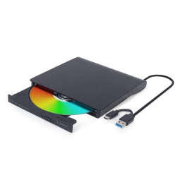 CD DVD пишущий Gembird DVD-USB-04 - USB 3.0 - Чёрный