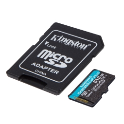 512GB microSDXC карта памяти Kingston Canvas Go! Plus, до W90/R170 MB/s