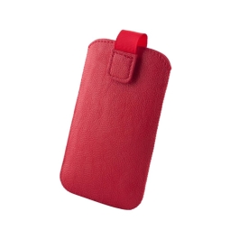 Чехол Универсальный чехол-кармашек 5.5" (внутри около: iPhone 8 Plus) -  Красный
