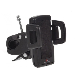 Велосипедный держатель для телефона, держатель для самоката или мотоцикла, 35-80mm, Mclean 684 - Чёрный