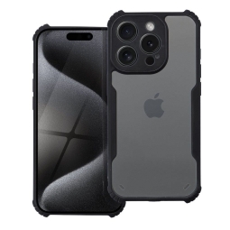 Чехол iPhone 13 - Прозрачный-Чёрный