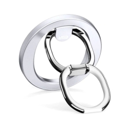 Кольцо держатель для телефона, металлические пластинки для Magsafe магнитных держателей: Esr HaloLock -  Серебристый