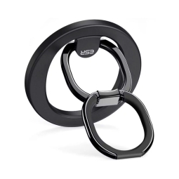 Кольцо держатель для телефона, металлические пластинки для Magsafe магнитных держателей: Esr HaloLock - Чёрный