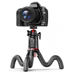 Selfie pulk, tripod, kuni 62cm, Bluetooth, 368g: Tech L07S - Must