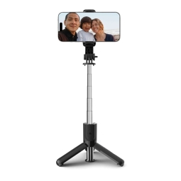 Selfie pulk, tripod, kuni 72cm, Bluetooth, 132g: Tech L02S - Must