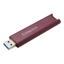 256GB флешка Kingston Max, USB 3.2, до W900/R1000 MB/s - Тёмно-красный