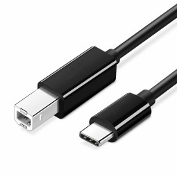 Cable: 1.8m, USB-C, male - USB Type B, printer, male
