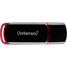 8GB флешка Intenso Business, USB 2.0, до W6.5/R28 МБайт/с - Чёрный