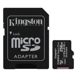 256GB microSDXC mälukaart Kingston Canvas Select Plus, kuni W85/R100 MB/s