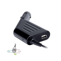 Car Charger for Laptop: 18.5V - 3.5A - 7.4x5.0mm