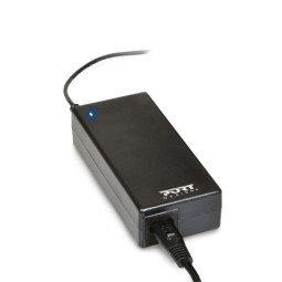 Multi-plug laptop charger PortConnect: 19.5V - 4.62A - 11x4.5x0.6mm - 7.9x5.5mm - 4.0x1.7mm - 5.5x2.5mm
