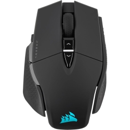 Bluetooth + 2.4Ghz беспроводная мышка Corsair M65 Ultra, 26000DPI, 110g-128g, RGB, 6 клавиш(и) - Чёрный