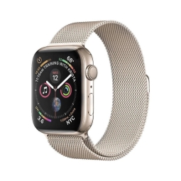 Strap for watch Apple Watch 38-41mm - Stainless steel: Hoco Milanese -  Dark Gray