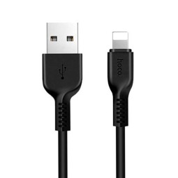 1m, Lightning - USB cable: Hoco X20 - Black