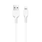 Hoco cable: 2m, Lightning, iPhone, iPad - USB: X20 - White