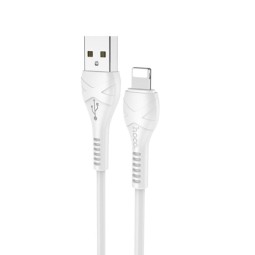 1m, Lightning - USB cable: Hoco X37 - White