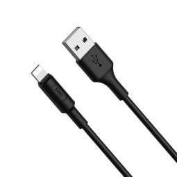 Hoco cable: 1m, Lightning, iPhone, iPad - USB: X25 - Black