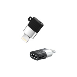 XO adapter: Lightning, iPhone, iPad, male - Micro USB, female