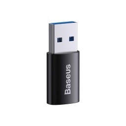 USB 3.1, male - USB-C, female, OTG adapter, up to 10Gbps: Baseus Ingenuity - Black