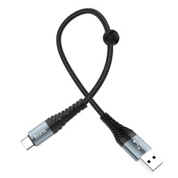 1m, USB-C - USB kaabel, juhe: Hoco X38 - Must