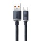 1.2m, USB-C - USB cable, up to 100W: Baseus Crystal Shine - Black