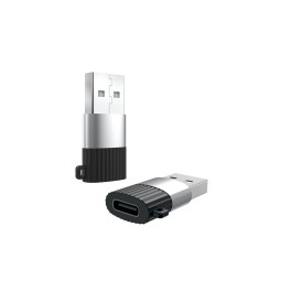USB 2.0, папа - USB-C, мама, OTG aдаптер, переходник: XO NB149E