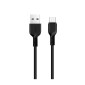 3m, USB-C - USB cable: Hoco X20 - Black