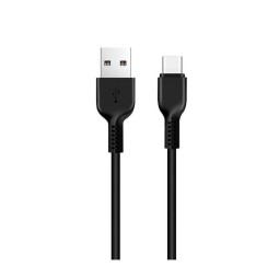 1m, USB-C - USB кабель: Hoco X20 - Чёрный