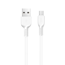 2m, Micro USB - USB кабель: Hoco X20 - Белый