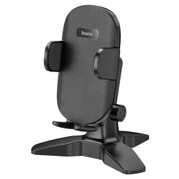 Phone desktop stand, holder 53-93mm: Hoco PH46 - Black