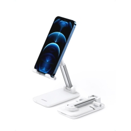 Phone desktop stand, Ugreen Foldable - White