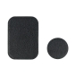 Металлические пластинки для магнитных держателей, 2 пластинки - Чёрный