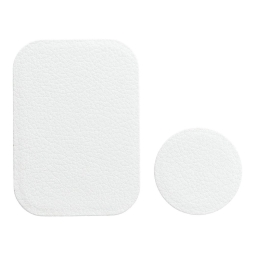 Metal plates for magnet holders, 2 plates - White