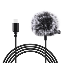 Microphone Puluz Lavalier PU425 - USB-C