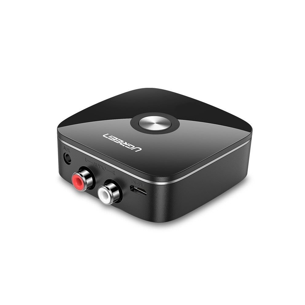 Audio receiver Bluetooth 5.1 adapter - AUX, RCA: aptX HD: Ugreen CM106 -  Black