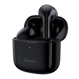 Juhtmevabad Bluetooth 5.0 kõrvaklapid, aku kuni 5 tundi, korpusega kuni 25 tundi, Baseus Bowie E3 - Must
