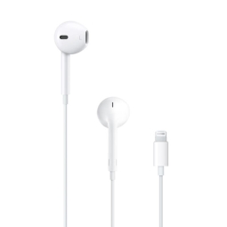 Наушники Lightning наконечником: Apple EarPods - Белый