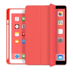 Case Cover Apple iPad 10.2 2019, 2020, 2021, iPad7, iPad8, iPad9, 10.2" -  Red