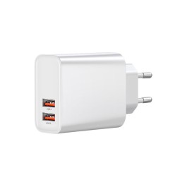 Charger 2xUSB, up to 18W QuickCharge power adapter