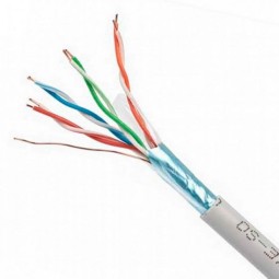 Сетевой кабель (для интернета): 305m, Cat.5E, UTP, 24AWG