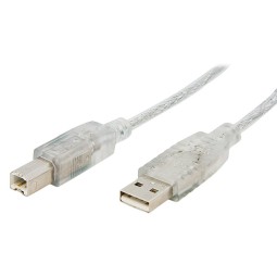 Cable: 5m, USB 2.0, male - USB Type B, printer, male, PREMIUM