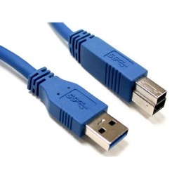 Cable: 1.8m, USB 3.0 TypeB - USB 3.0