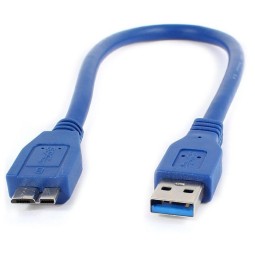Juhe, kaabel: 0.5m, Micro USB 3.0 - USB 3.0